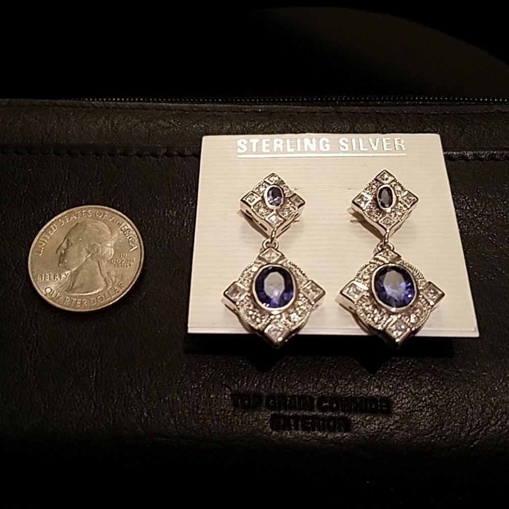 Fancy evening wear earrings